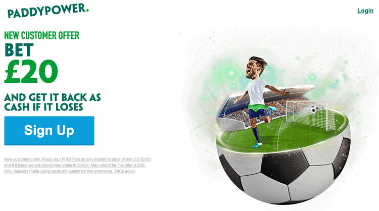 Paddy Power screenshot