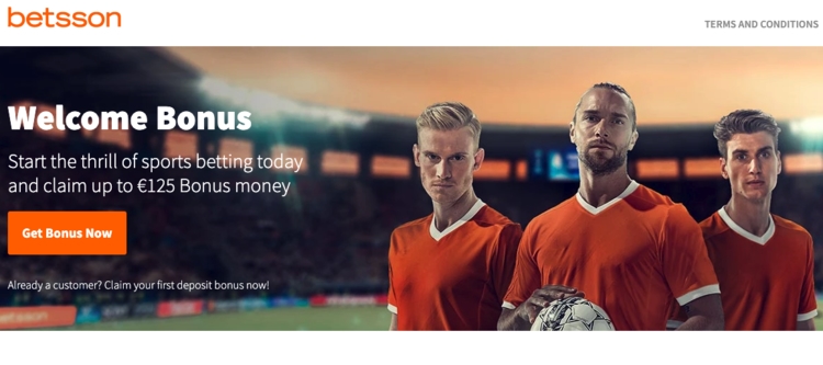 Betsson screenshot