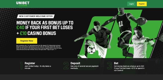 Unibet screenshot