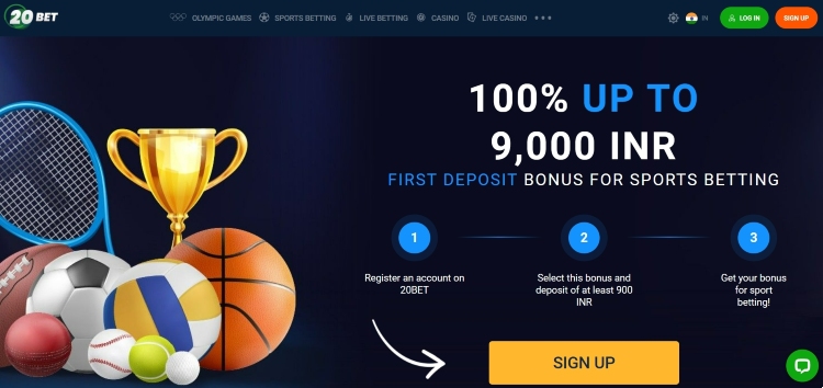 20Bet screenshot