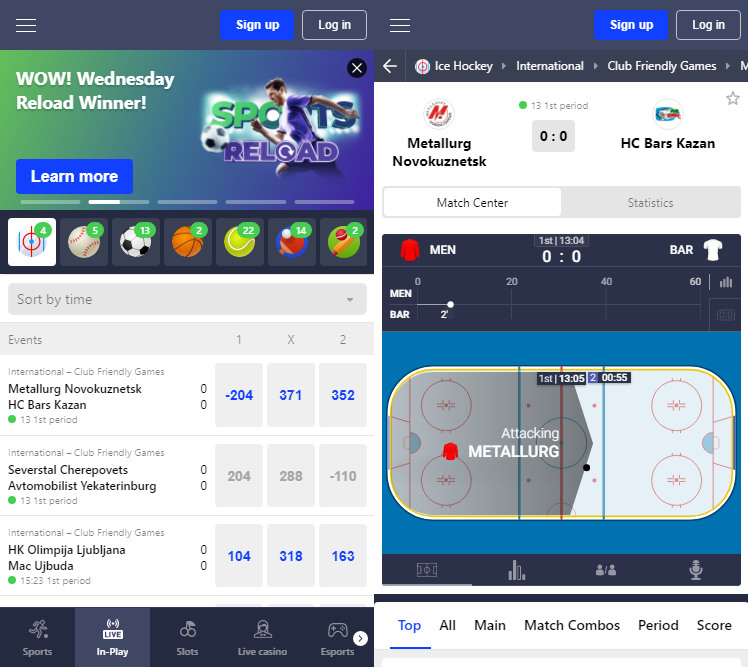 Betmaster app screenshot