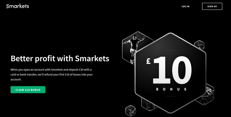 Smarkets screenshot